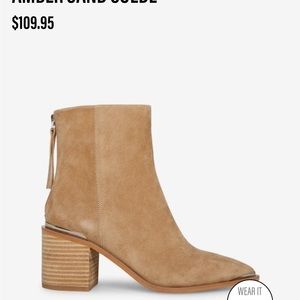 Steve Madden suede booties
